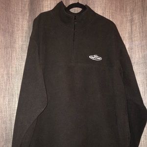 Real tree fleece jacket